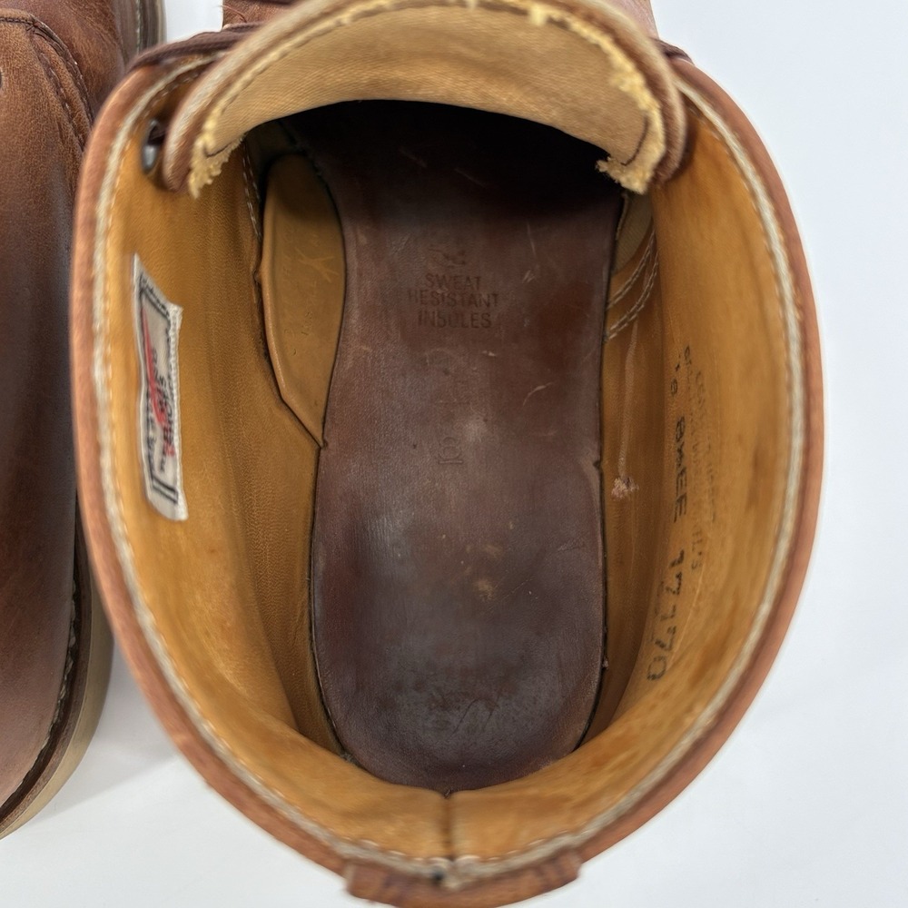 1960's Men's Red Wing Low Top Boots Size 8.5EE 17170 - 595 Wearable! Read DS! - Picture 12 of 16